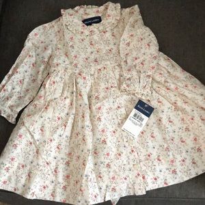 Ralph Lauren Classic Button Up Girls Dress 9mo
